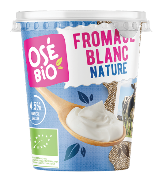 Fromage blanc nature 4.5% 400g